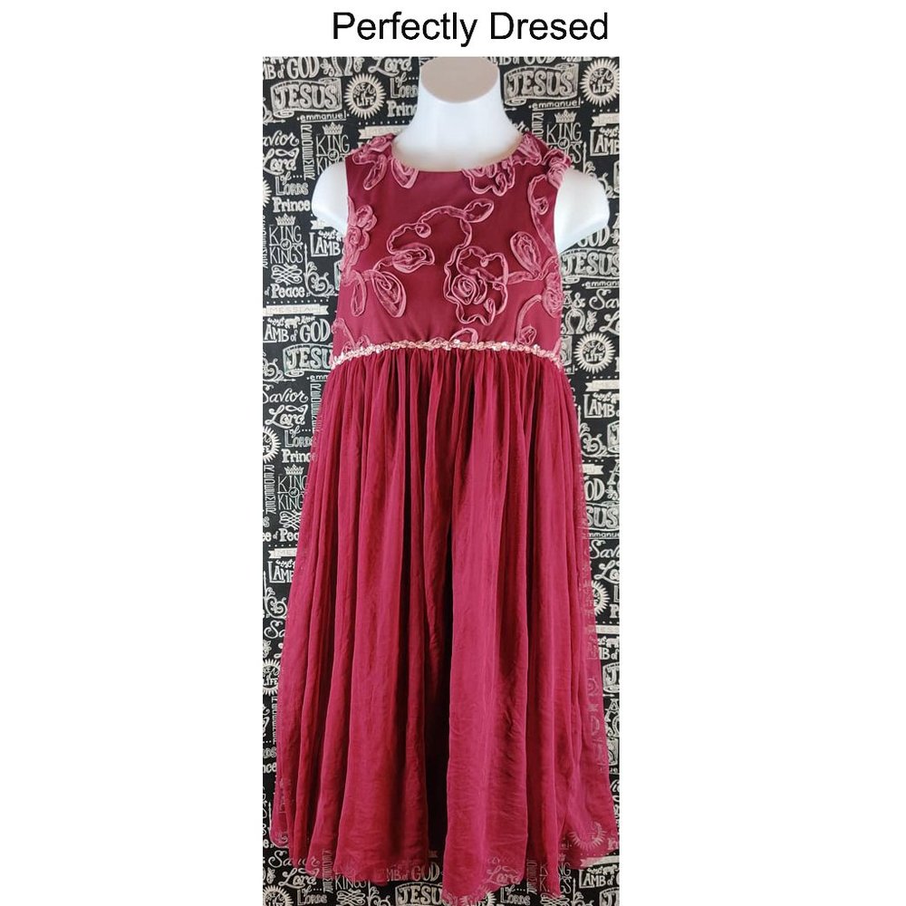 Perfectly Dressed Dress Sz 12